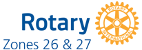 Rotary Zones 26 & 27 Logo
